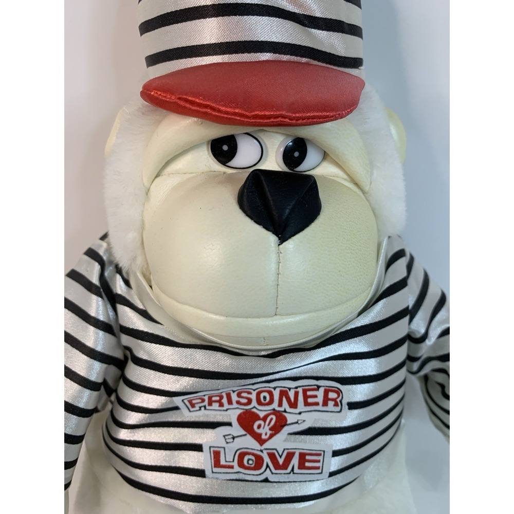 Prisoner Of Love Plush Gorilla Stuffed Animal 9"  Ape Valentine Jail‎  With Tag
